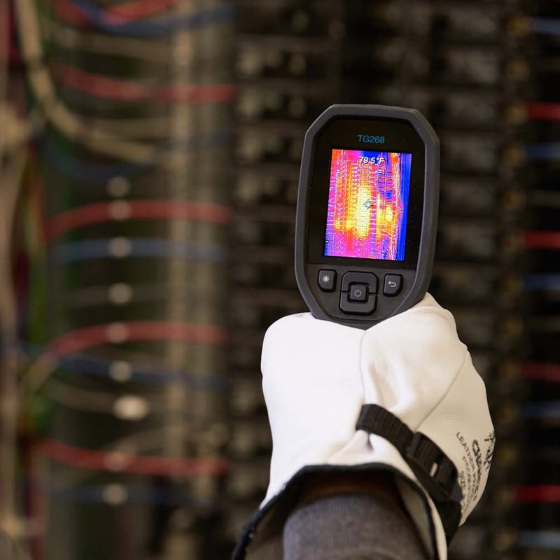 FLIR TG268 Infrarot-Thermometer -25 bis+400°C Black Built-in display LCD 320 x 240 pixels