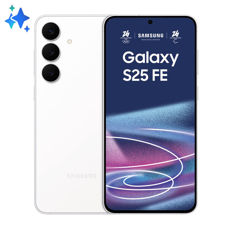 Samsung Galaxy S25 FE SM-S731B/DS 17 cm (6.7") Dual SIM Android 16.0 5G USB Type-C 8 GB 512 GB 4900 mAh White