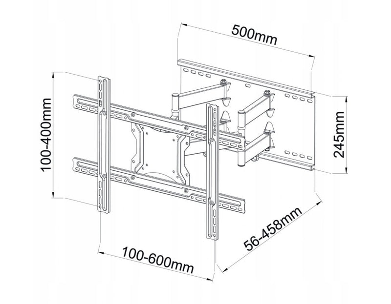 TV bracket 40 "-80" 60 kg ART AR-87