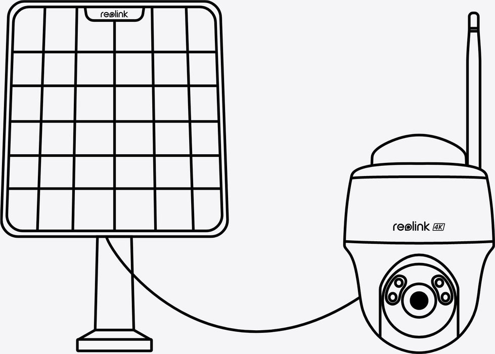 Reolink IP Camera ARGUS PT 5MP TYP-C black Battery operated