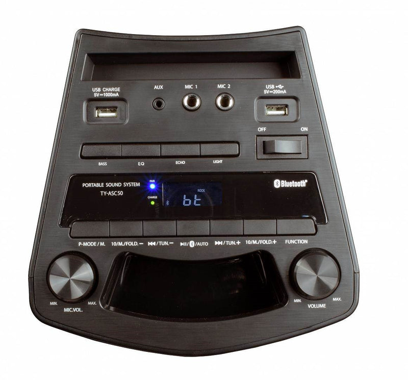 Toshiba TY-ASC51 portable speaker Bluetooth Black
