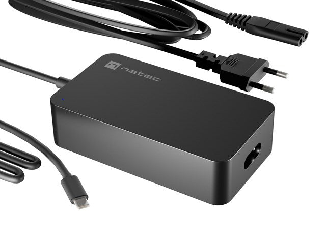 NATEC  CHARGER POWER SUPPLY GRAYLING USB-C 65W