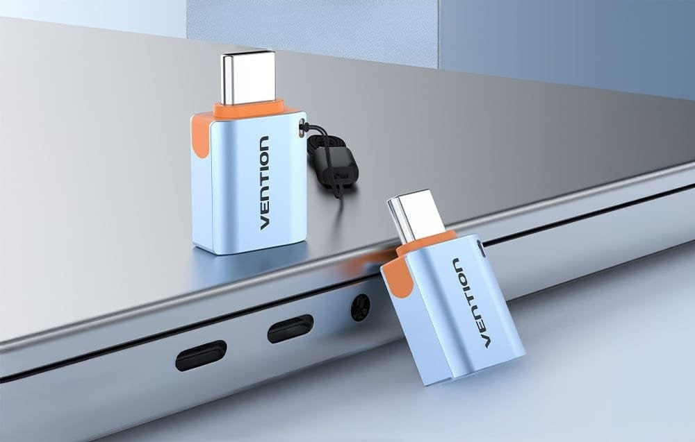 Vention USB 3.1 OTG adapter USB-C to USB-A lanyard