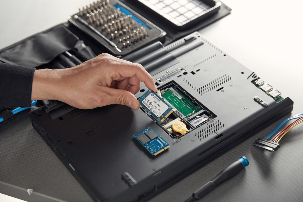 Kingston KC600 - SSD - encrypted - 1024 GB - internal - mSATA - SATA 6Gb/s - 256-bit AES - TCG Opal Encryption, Self-Encrypting Drive (SED)