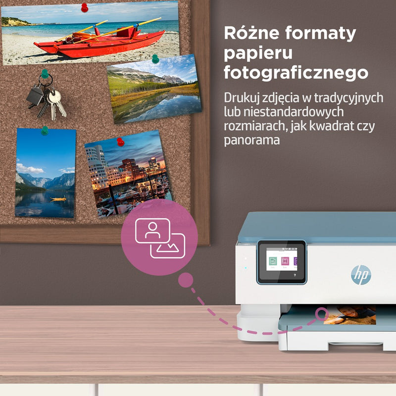 HP ENVY Inspire 7221e Wireless All-in-One Color Printer, Instant Ink; Photo printing