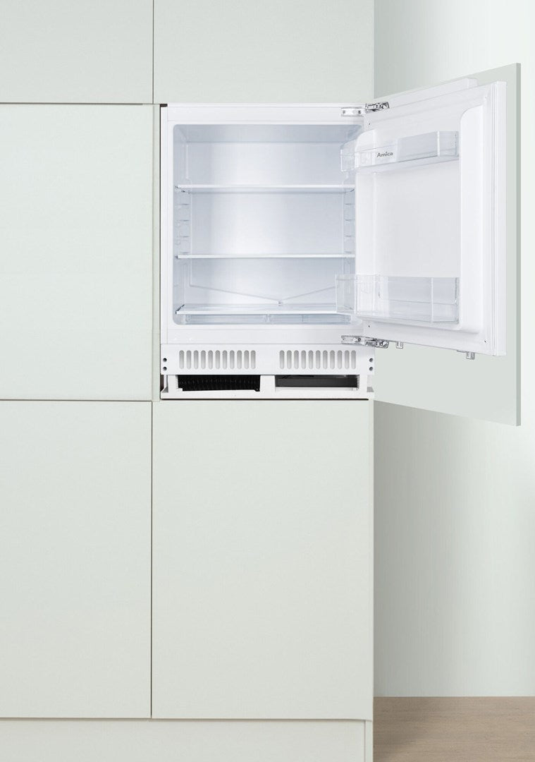 Amica UC162.4i(E) 135-litre built-in fridge, White