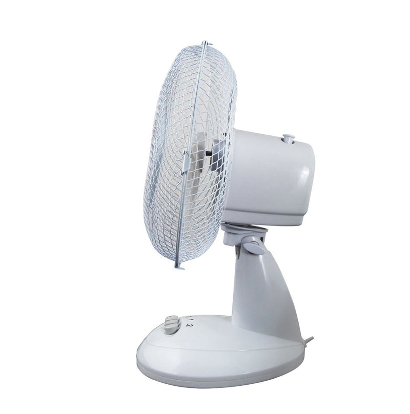 Desktop fan 9" Esperanza EHF004WE ZEPHYR White-Gray