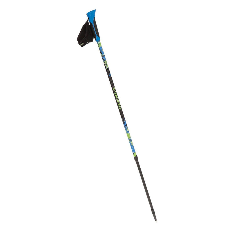 VIKING RUTEN PRO NORDIC WALKING STÖCKE BLAU/LIME