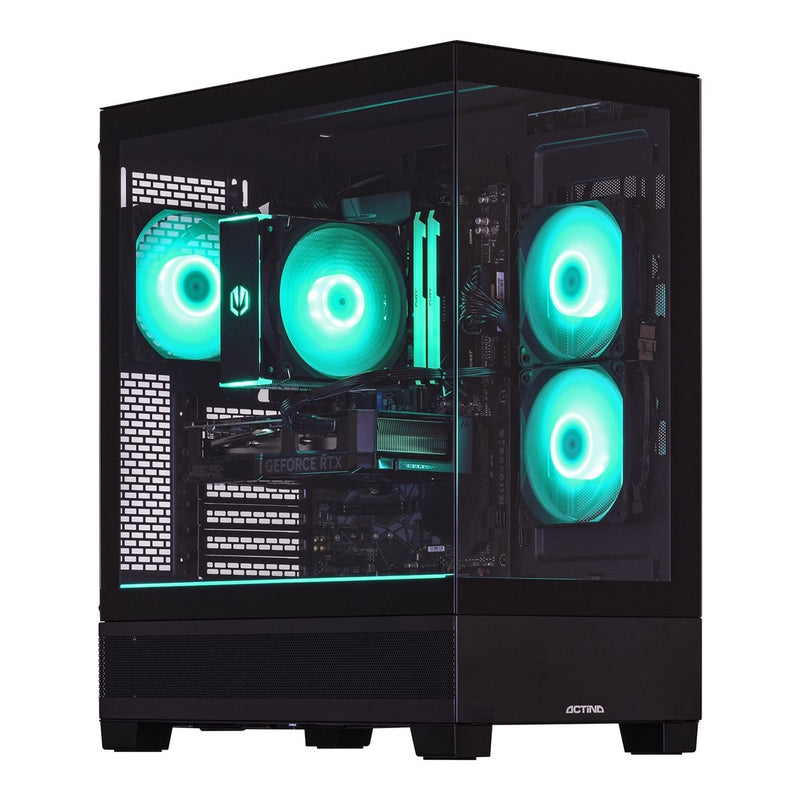 Actina 5901443417149 PC AMD Ryzen™ 7 8700F 32 GB DDR5-SDRAM 1 TB SSD AMD Radeon RX 9070 Windows 11 Home Midi Tower Black