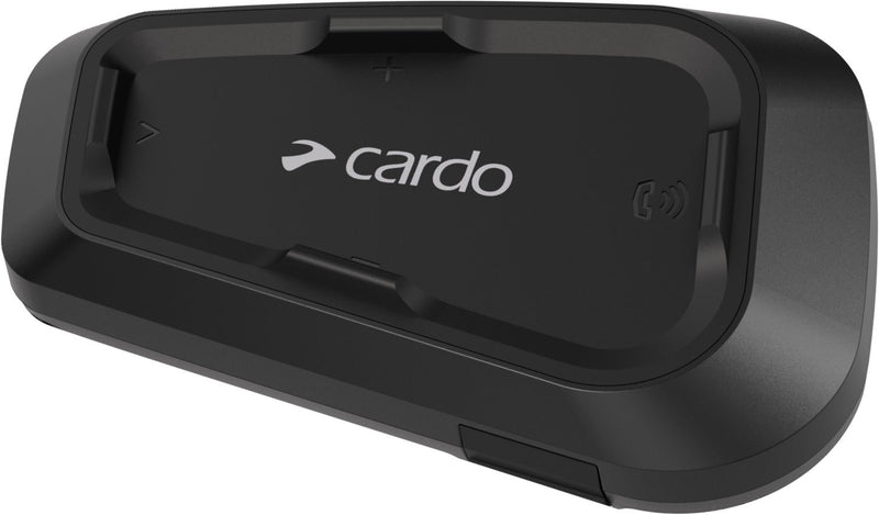 Cardo Spirit motorcycle intercom 2 channels 400 m Black