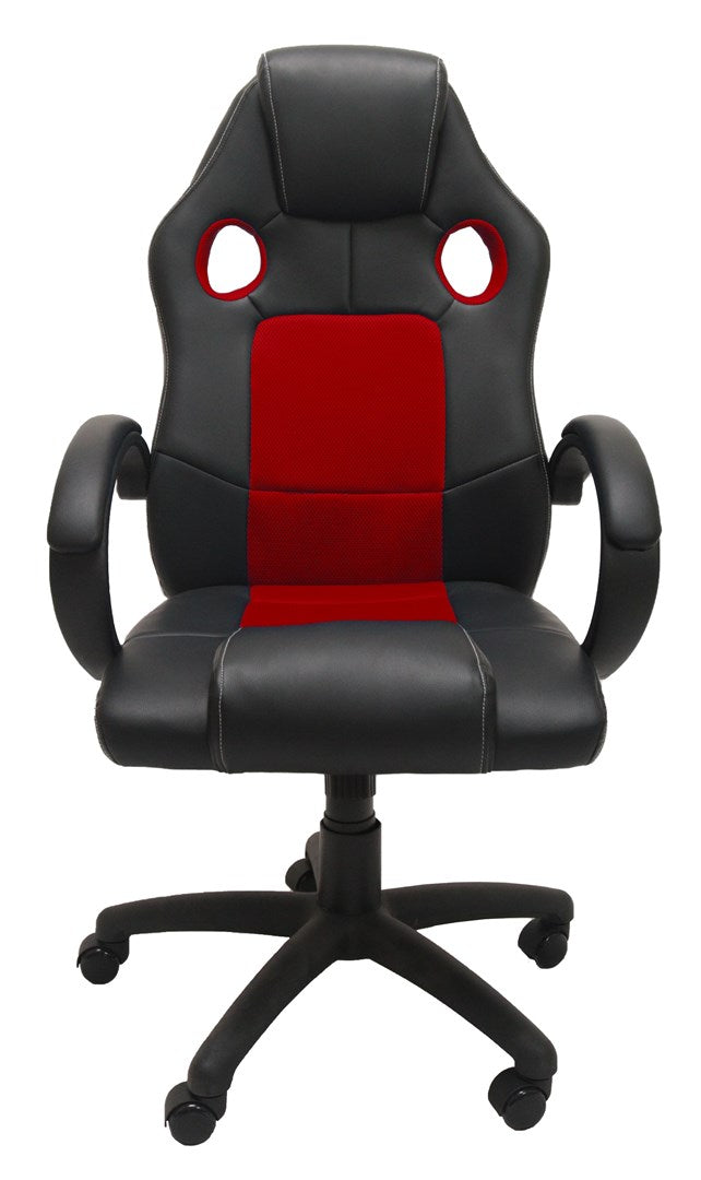 Topeshop FOTEL ENZO CZER-CZAR office/computer chair Padded seat Padded backrest