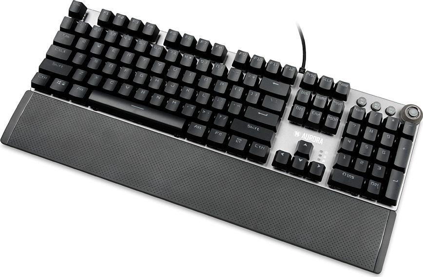 iBox Aurora K-3 keyboard USB QWERTY Silver