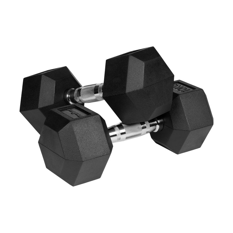REBEL ACTIVE Hantle ?eliwne gumowane 2x10 kg