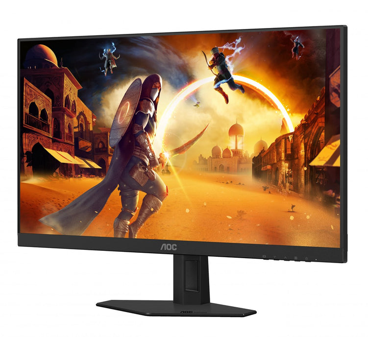 AOC Gaming 24G4HRE - LED monitor - gaming - 24" (23.8" viewable) - 1920 x 1080 Full HD (1080p) @ 200 Hz - Fast IPS - 300 cd/m² - HDR10 - 0.5 ms - 2xHD
