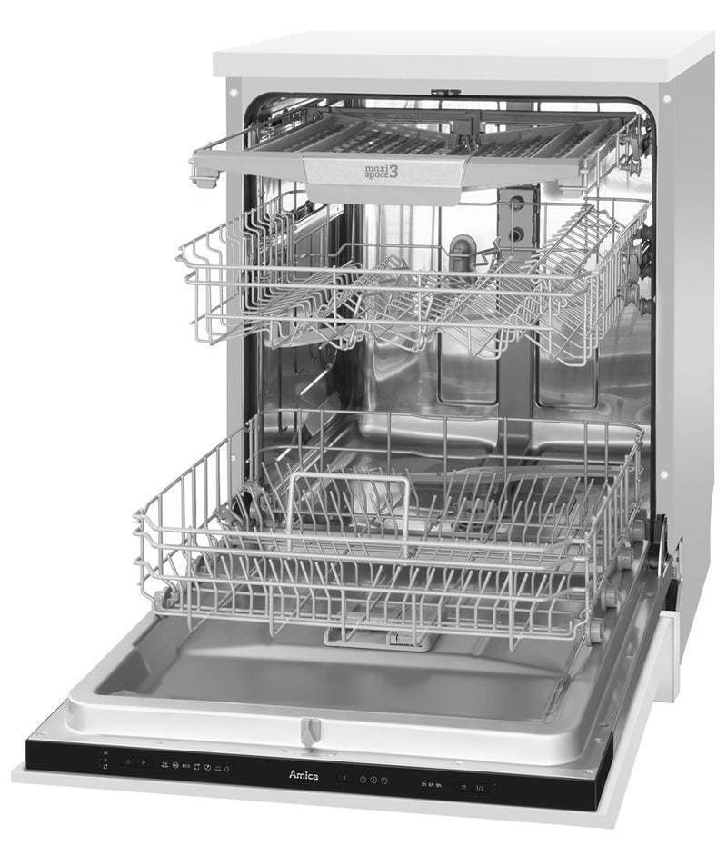 Amica DIM62E6EBqO built-in dishwasher, 14 place settings