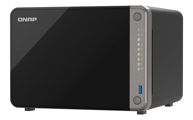 QNAP TS-AI642-8G NAS/storage server Tower ARM Cortex-A76 8 GB Black