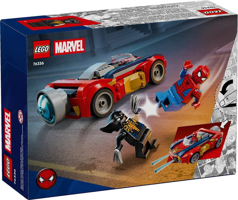 LEGO MARVEL 76336 Spider-Man Car vs. Venomized Wolverine