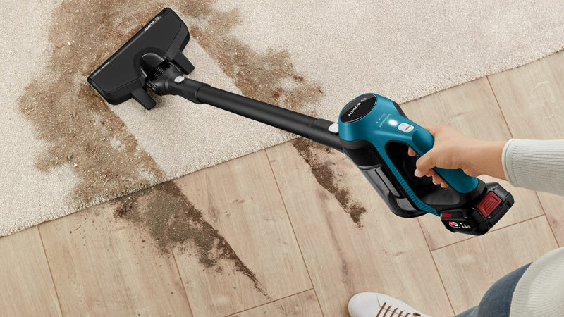 Bosch Serie 6 BBS611LAG Aspirateur balai 2-en-1 Batterie Sec Sans sac 0,3 L Bleu 2,5 Ah