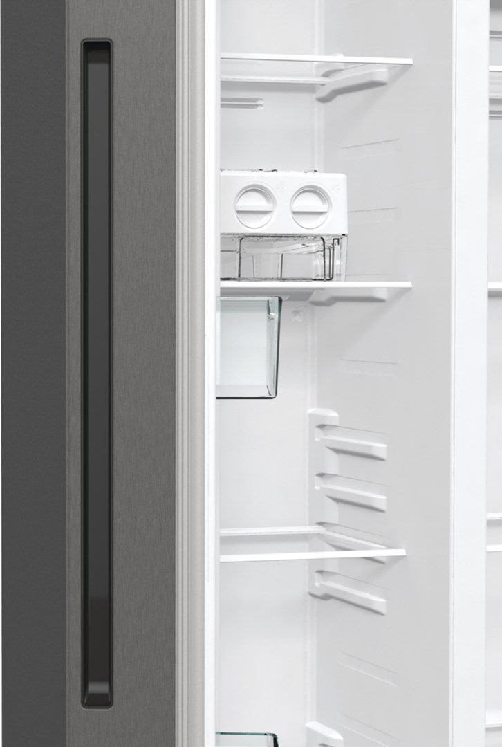 Gorenje NRR9185EAXL side-by-side refrigerator Freestanding 550 L E Silver