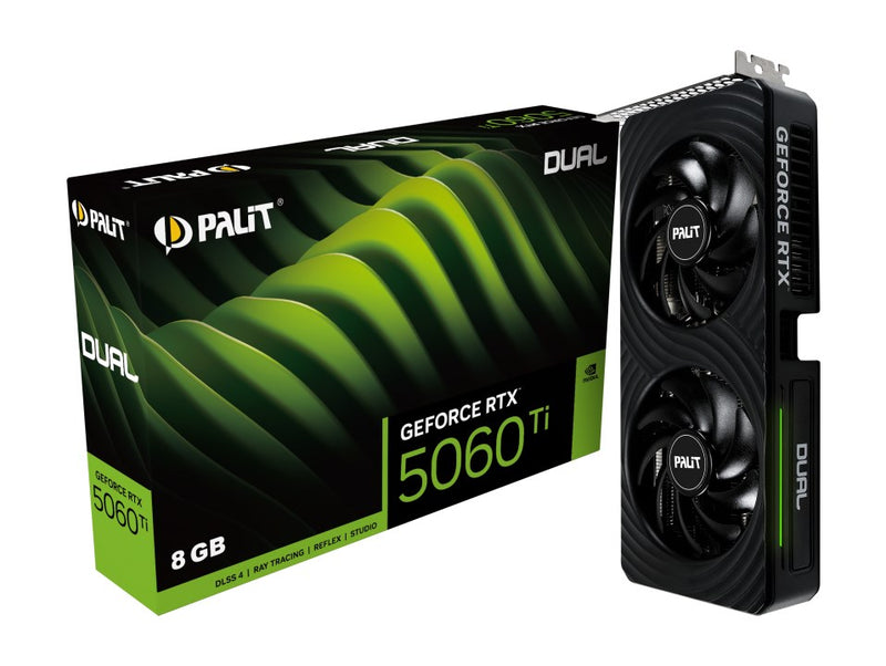 Palit GeForce RTX 5060 Ti Dual NVIDIA 8 GB GDDR7