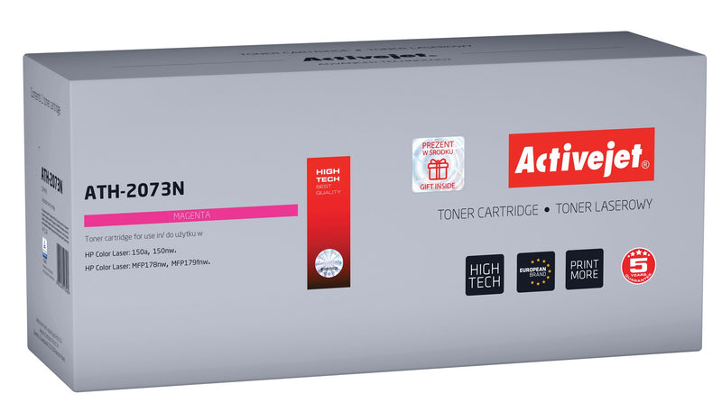 Activejet ATH-2073N toner (replacement for HP 117A W2073A; 2073A; Supreme; 700 pages; magenta)