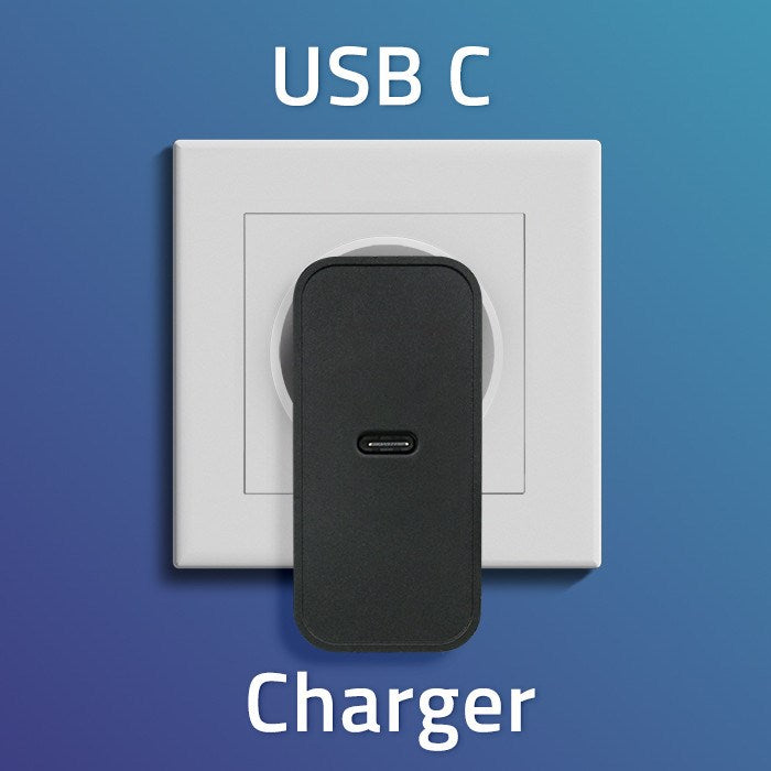 Qoltec 52379 Super Quick PD Charger | 1xUSB-C | 65W | 5-20V | 3-3.25A | Black
