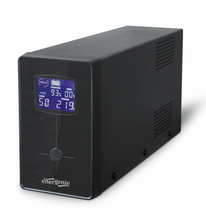 Gembird EG-UPS-035 Unterbrechungsfreie Stromversorgung (USV) Line-Interactive 2 kVA 1200 W 5 AC-Ausgang(e)