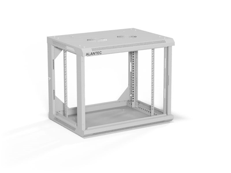 ALANTEC 19" 9HE 600x450 Wandschrank, grau