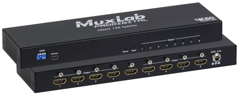 MUXLAB Splitter HDMI 1x8, 4K/60Hz