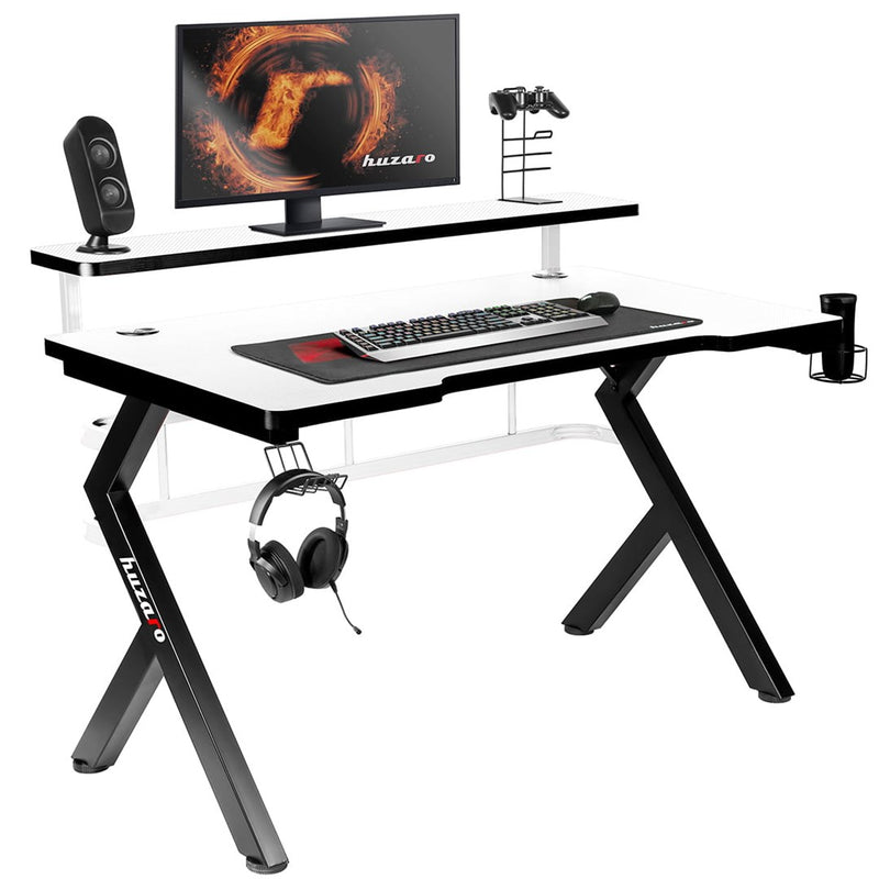 Bureau d'ordinateur Huzaro Hero 5.0 Blanc