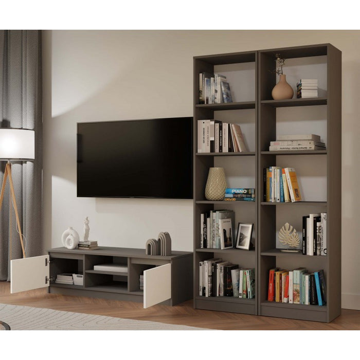 BOOKCASE 50 CM ANTHRACITE