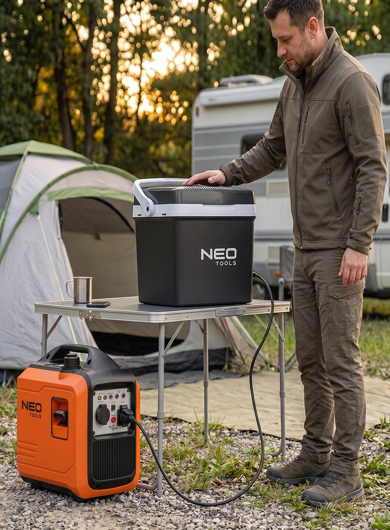 NEO TOOLS inverter generator 2000 W, orange/black