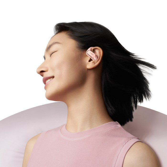 SHOKZ OpenFit Air Headset kabellos Ohrhaken Anrufe/Musik/Sport/Alltag Bluetooth Pink