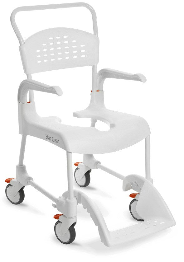 ETAC Clean 55 cm / 2 brakes Wheelchair with toilet function White