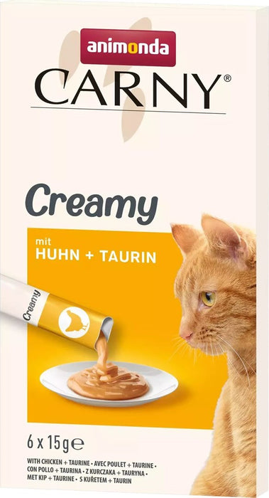 ANIMONDA Carny Chicken with taurine - cat treats - 6 x 15g