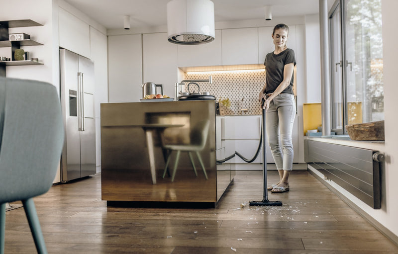 Kärcher 1.628-401.0 extracteur de poussière Noir, Jaune 12 L 1000 W