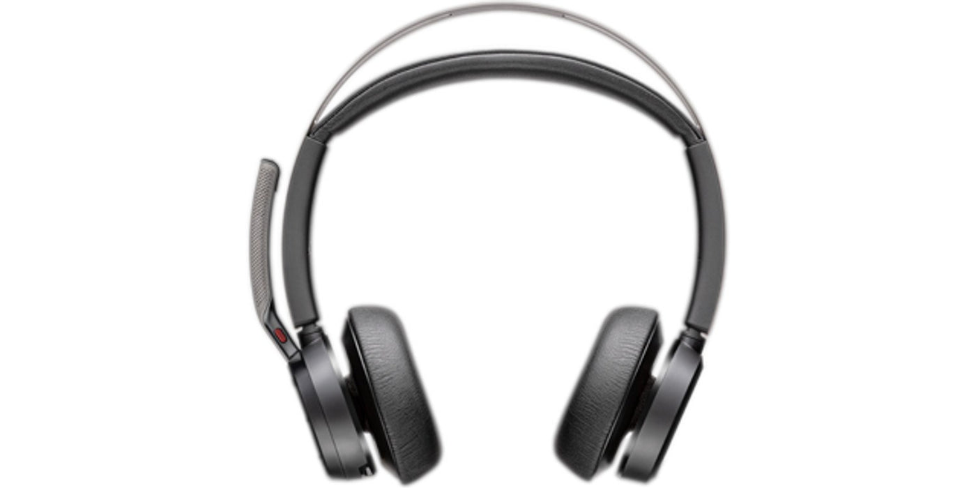 HP Poly Voyager Focus 2-M USB-C-C Headset USB-C/A Adapter Charging Stand