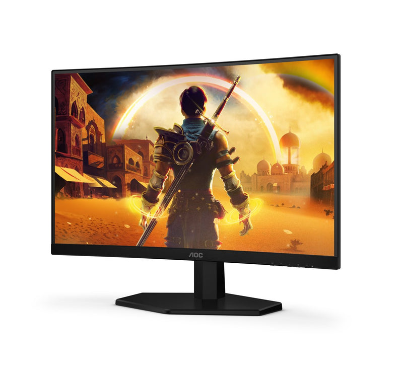 AOC Gaming C24G42E - LED monitor - gaming - curved - 24" (23.6" viewable) - 1920 x 1080 Full HD (1080p) @ 180 Hz - Fast VA - 250 cd/m² - 3000:1 - HDR1