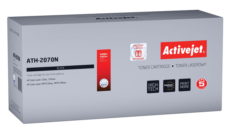 Activejet ATH-2070N toner (replacement for HP 117A W2070A; 2070A; Supreme; 1000 pages; black)