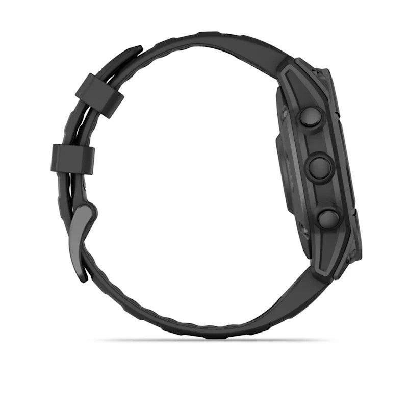 Garmin Fenix E 3,3 cm (1,3") AMOLED 47 mm Digital 416 x 416 Pixel Touchscreen Schwarz WLAN GPS (Satellit)