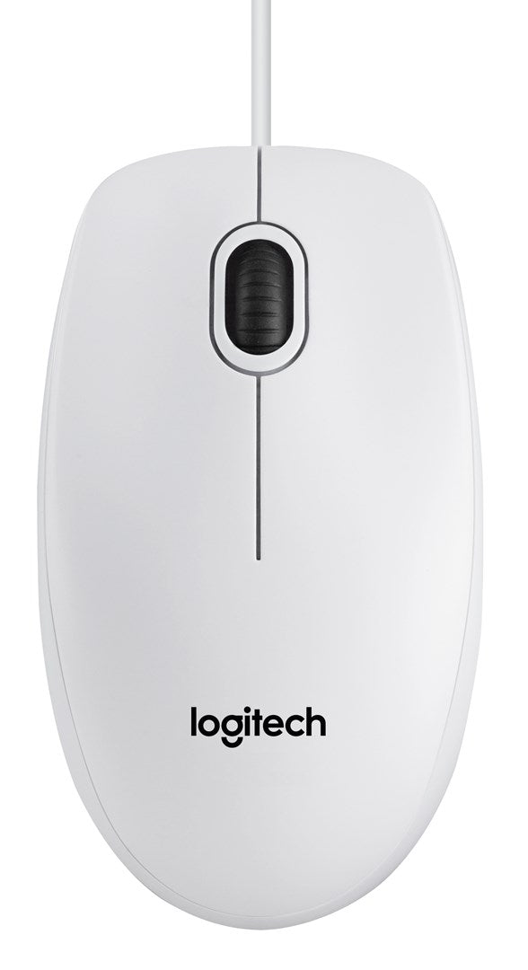Logitech B100 optical USB white OEM