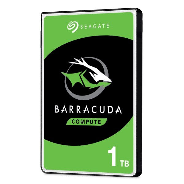 Seagate BarraCuda internal hard drive 1 TB 5400 RPM 128 MB 2.5" Serial ATA III (ST1000LM048)