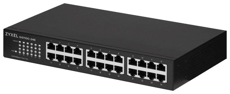 Zyxel GS1100-24E 24 port Gigabit Unmanaged Switch v3