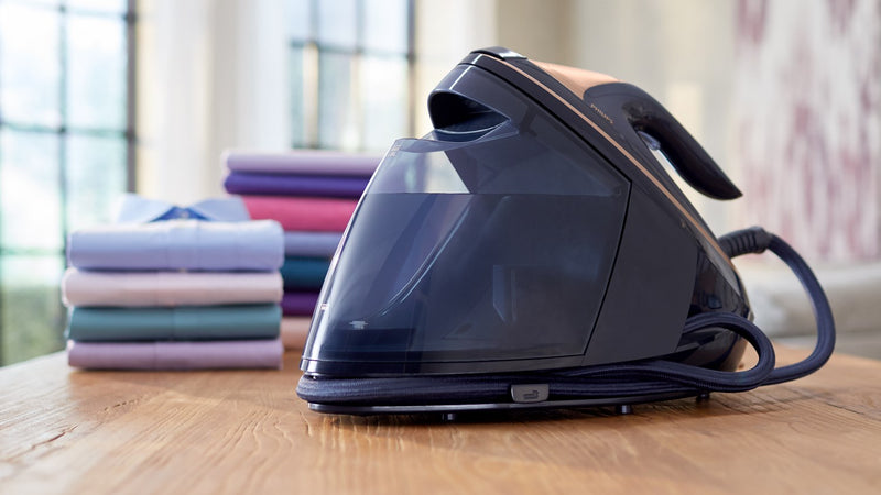 Philips PSG9050/20 Dampfbügelstation 3100 W 1.8 L SteamGlide Bügelsohle Schwarz