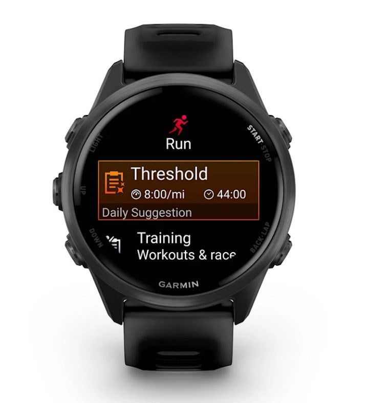 Garmin Forerunner 570 3.05 cm (1.2") AMOLED 42 mm Digital 390 x 390 pixels Touchscreen Black Wi-Fi GPS (satellite)