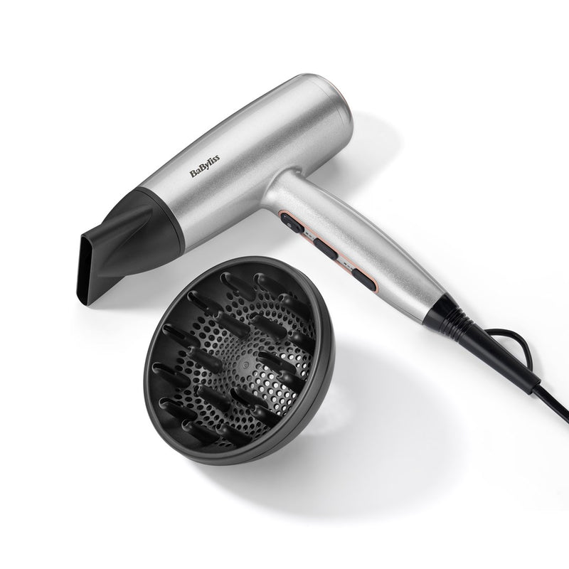 Sèche-cheveux BaByliss Cosmos D580DE 2100 W Acier satiné