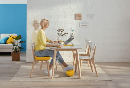 LEITZ Ergo Cosy 53710019 Footrest yellow