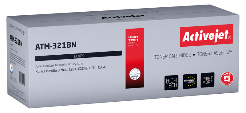 Activejet ATM-321BN Toner (replacement for Konica Minolta TN321K; Supreme; 27.000 pages; black)