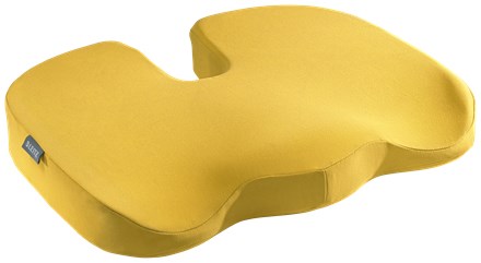 LEITZ Ergo Cosy Orthopedic chair cushion yellow