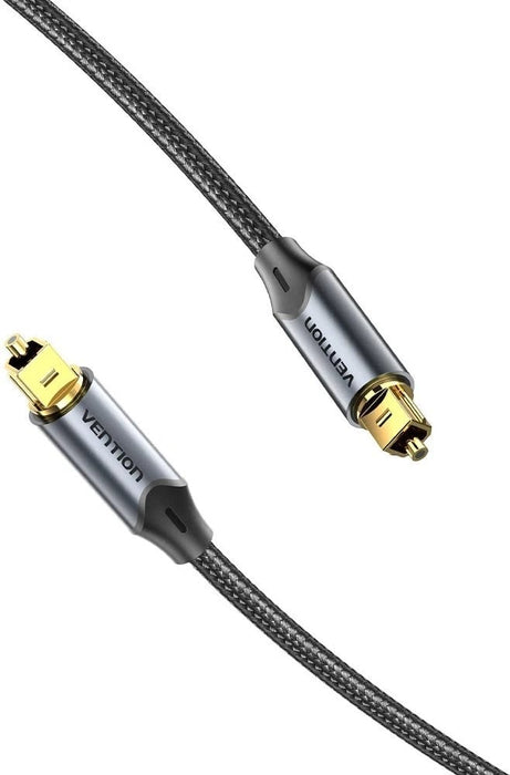 Vention optical audio cable, braided, 10 m, BLACK